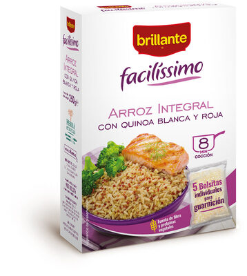 Foto de Brillante Facilíssimo arroz integral con quinoa blanca y roja