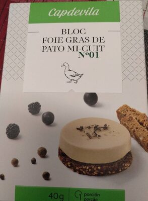 Foto de Bloc- Foie gras de pati mi-cuit n°1