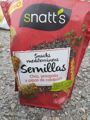 Foto de Snatt's snacks méditerráneos con semillas