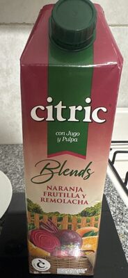 Foto de Citric Blends Naranja Frutilla y Remolacha
