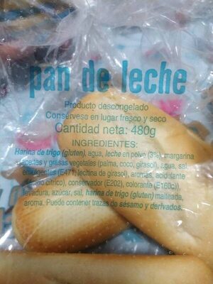 Foto de 6 panes de leche