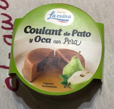 Foto de Coulant de Pato y Oca con Pera