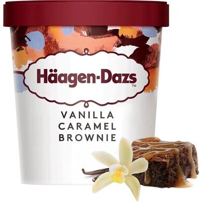 Foto de Vanilla caramel brownie ice cream