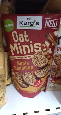 Foto de mini galletas avena dr.karg