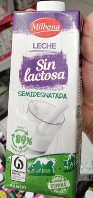 Foto de Leche sin Lactosa semidesnatada