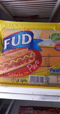 Foto de Salchicha con pavo fud 500g