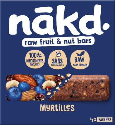 Foto de Barres de fruits secs & noix Myrtilles