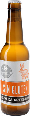 Foto de Cerveza rubia sin gluten botellín