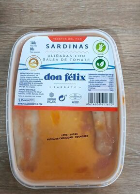 Foto de Sardinas aliñadas con salsa de tomate
