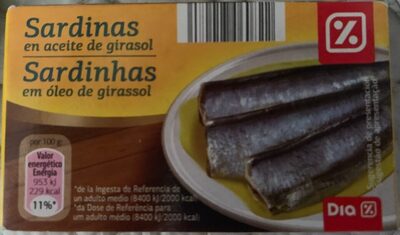 Foto de Sardinhas em Óleo de Girassol