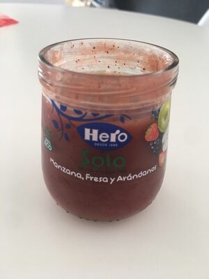 Foto de Solo fruta y nada más - Manzana, fresa y arándanos