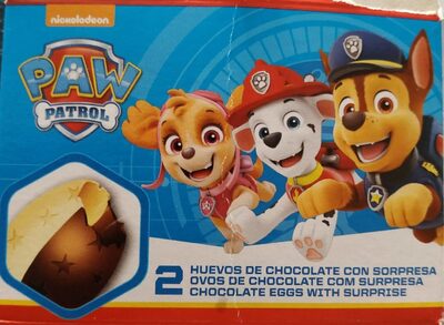 Foto de Huevos de chocolate. Paw patrol