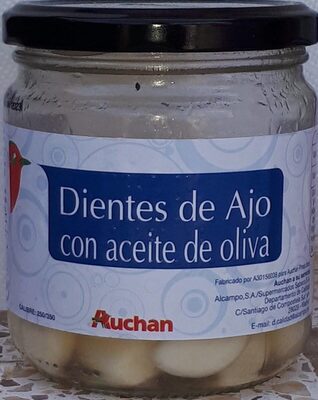 Foto de Dientes de ajo con aceite de oliva