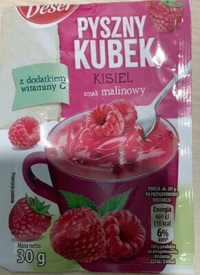 Foto de Pyszny Kubek Kisiel smak malinowy
