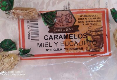 Foto de Caramelos de miel y eucalipto