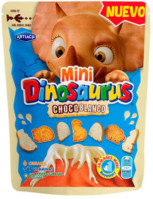 Foto de Mini dinosaurus chocoblanco