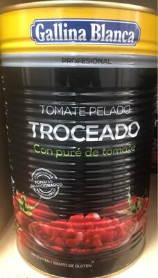Foto de Tomate pelado troceado