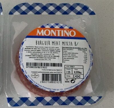 Foto de Burger meat mixta B