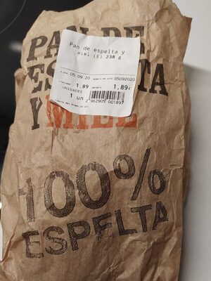 Foto de Pan de espelta y miel