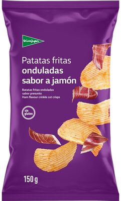 Foto de Patatas fritas onduladas jamón
