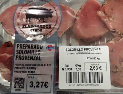 Foto de Solomillo provenzal