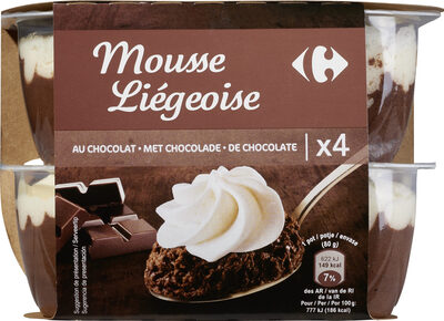 Foto de Mousse Liégeoise CHOCOLAT