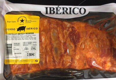 Foto de Costilla ibérica adobada