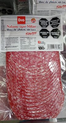 Foto de SALAME MILAN DIA FETAS +F