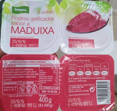 Foto de Postre de gelatina sabor Fresa