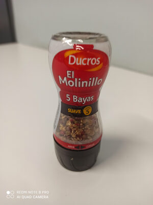 Foto de Molinillo ajustable 5 bayas suave