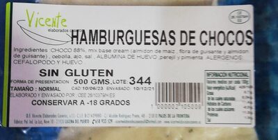 Foto de Hamburguesas de chocos