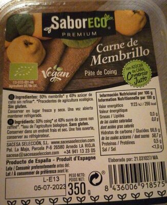 Foto de Carne de membrillo