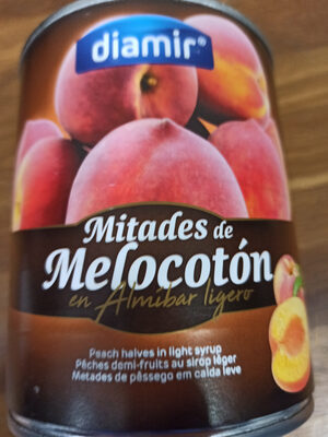 Foto de Mitades de melocotón en almíbar ligero