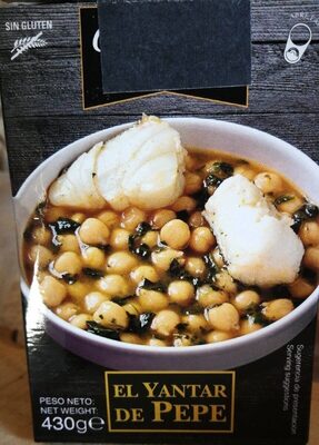 Foto de Garbanzos con bacalao y espinacas