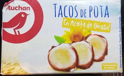 Foto de Tacos de pota en aceite de girasol