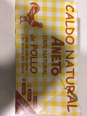 Foto de Caldo de pollo 100% natural pack 3 envase 200 g