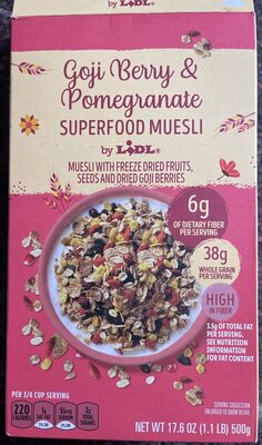 Foto de Muesli - Granada y bayas de goji