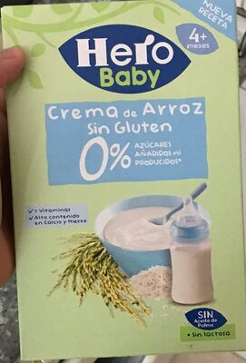 Foto de Her babu crema de arroz sin gluten 0%