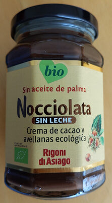 Foto de Crema de cacao y avellanas ecológica