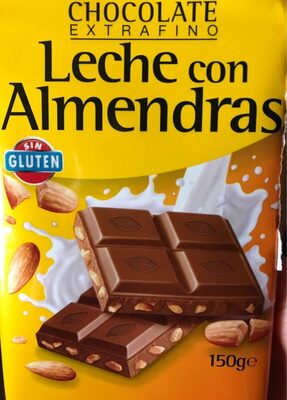 Foto de Chocolate con leche con almendras