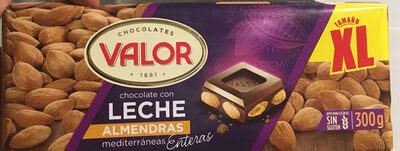 Foto de Chocolate con leche y almendras Valor