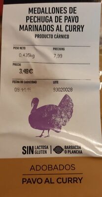 Foto de Medallones de pavo