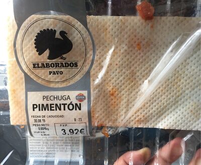 Foto de Pechuga de pavo pimentón