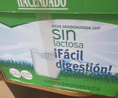 Foto de Leche sin lactosa semi
