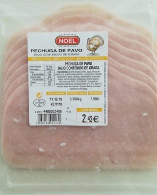 Foto de Pechuga de pavo bajo contenido en grasa