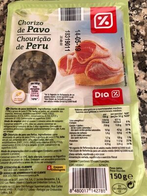 Foto de Chorizo de pavo