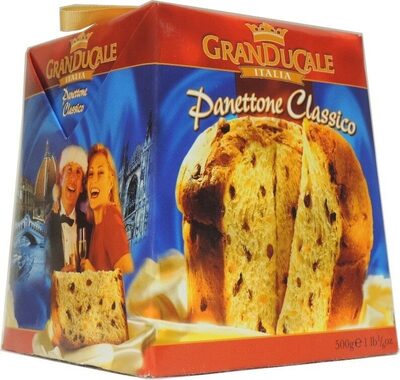 Foto de Köstlicher Panettone In Der 500g Geschenksbox