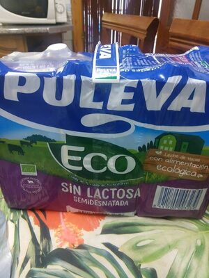 Foto de Leche eco semidesnatada sin lactosa