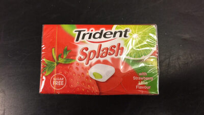 Foto de Trident Splash with strawberry lime flavour