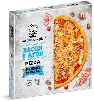 Foto de Pizza de atún y bacón